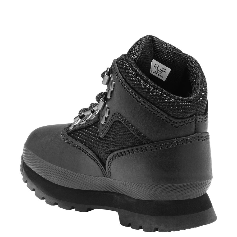 Botas de Nieve Timberland Niños Toddler Euro Hiker Negras - Chile BFS-943015